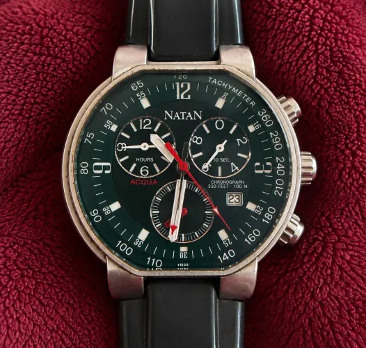 Natan Acqua Chronograph Swiss Made Vintage