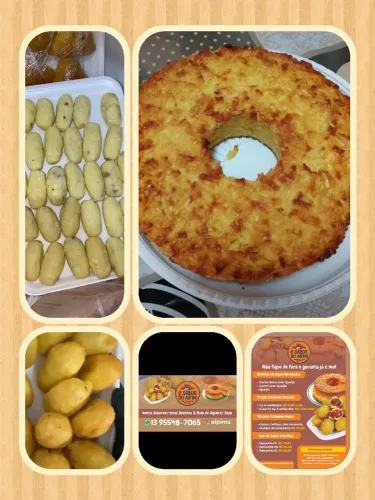 Bolinhos de Aipim