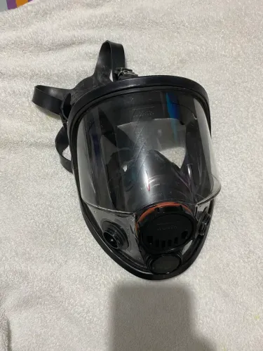 Máscara Honeywell North  n7600 visor panorâmico e siliconecnfort valor 950 apenas