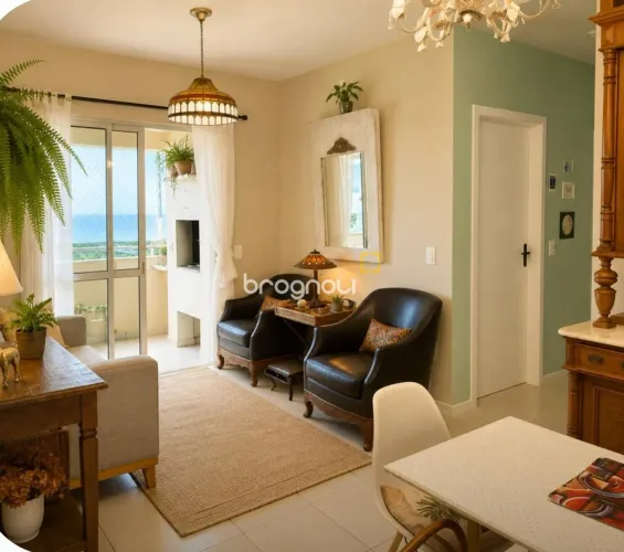 Apartamento com vista para o mar em Florianópolis
