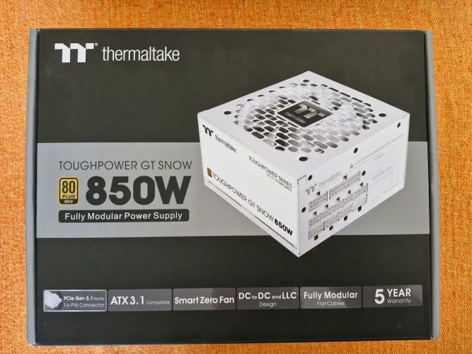 Fonte Thermaltake Toughpower GT Snow 850W Full Modular