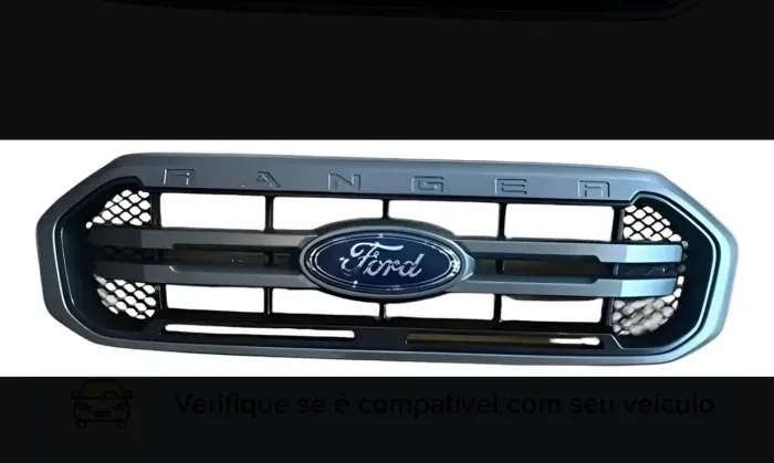 Grade Dianteira do radiador Ford ranger 2.2