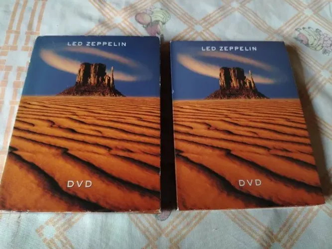 Led Zeppelin 2003 Dvd Duplo Box Completo