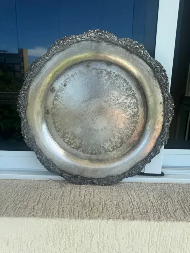 Bandeja em prata