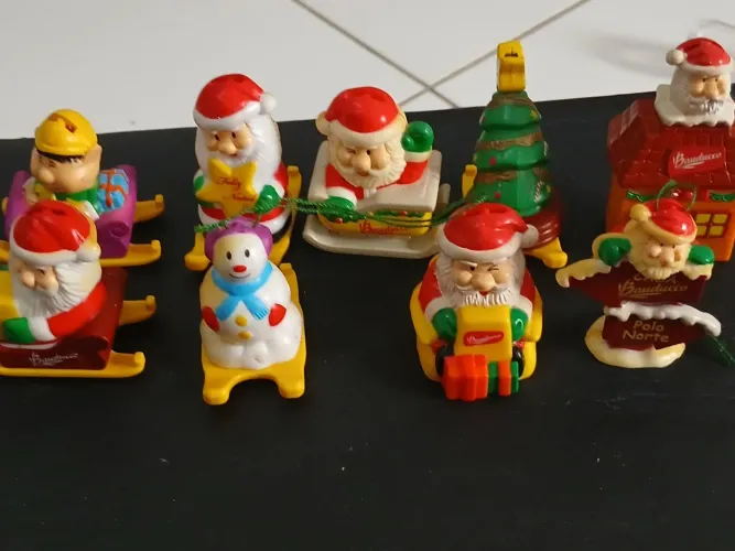 Coleção Natal Bauducco  - lote 9 papai noel