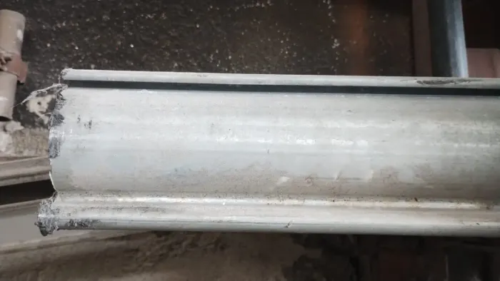 Perfil meias canas para porta de aço 50 reais cada