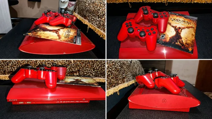 PS3 super slim destravado edição God Of War