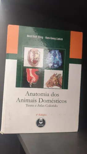 Livro Anatomia dos animais domésticos