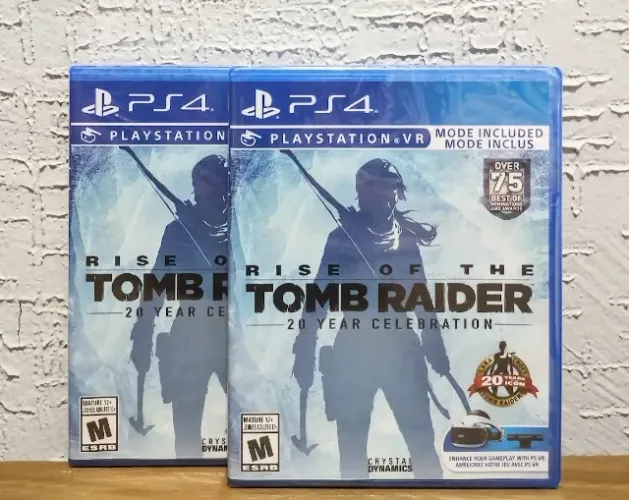 Rise Of The Tomb Raider 20 Year Celebration Ps4 Lacrado(Aceitamos jogo usado com pagamento