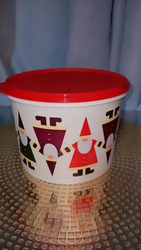 Pote natal Tupperware 