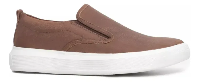 Tênis Slip On Cns Ch -746 Masculino Couro Legítimo N°39 NOVO!!!