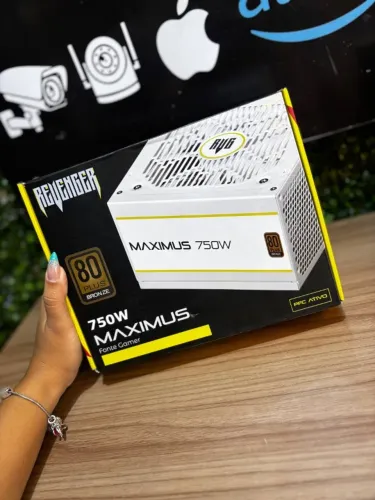 Fonte para PC Gamer 750W 80PLUS - PFC ATIVO - REVENGER