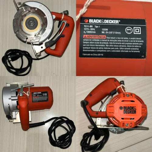 ? SERRA MÁRMORE BLACK+DECKER 1200W NOVA - NUNCA USADA - 127V