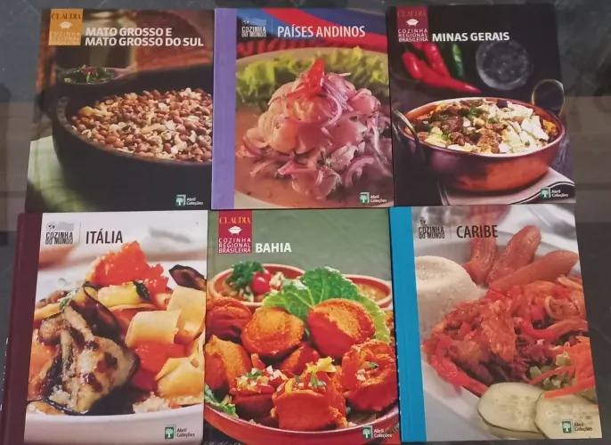 Coleção livros de cozinha