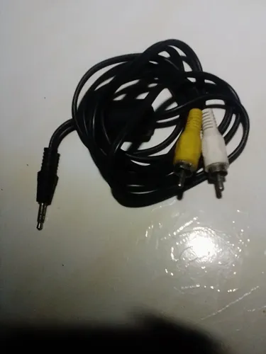 Cabo audioe vídeo pra câmeras de vídeo e fotográficas ou outros aparelhos compatíveis