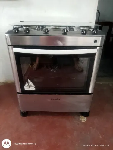 Fogão esmaltec 5 bocas inox