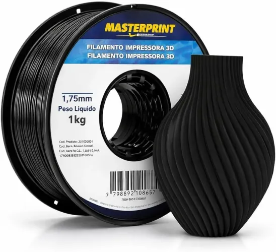 Filamento para Impressora 3D Masterprint PETG 1KG