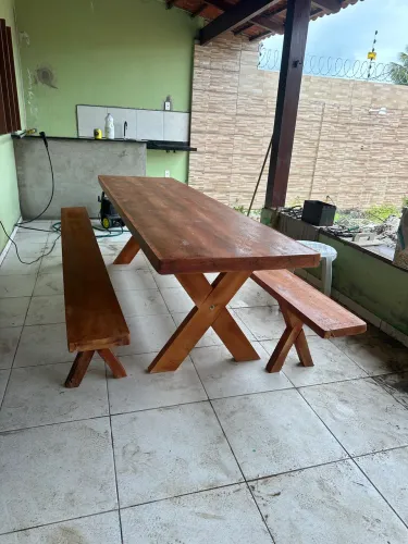 Mesa Rústica Maciça Preço Fábrica