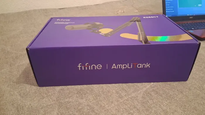 Microfone dinâmico-fifine k688 (com braço articulado)