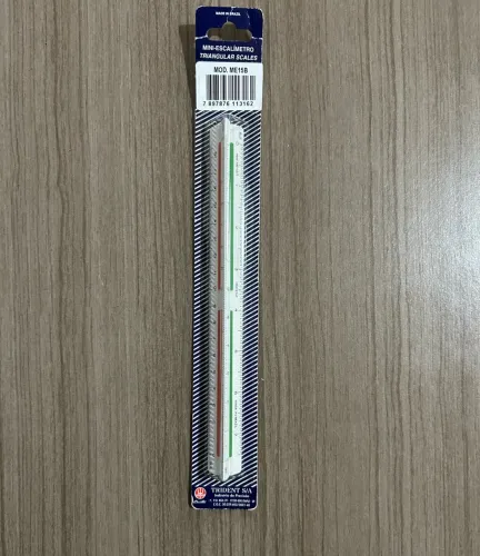 Escalimetro trident 15cm NOVO