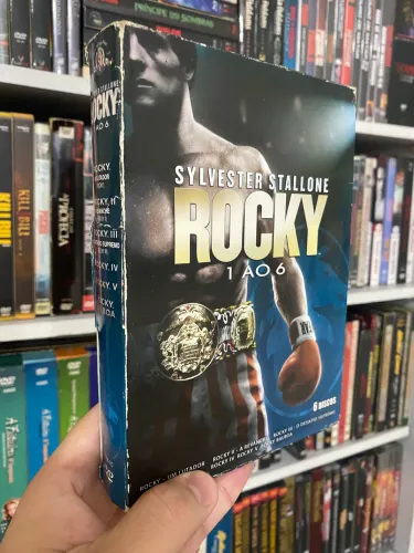 Box DVD Rocky Balboa 1 ao 6 - Sylvester Stallone