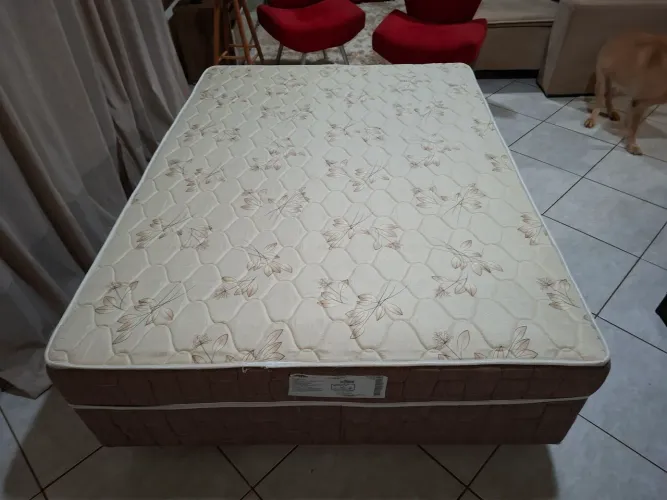 Cama Box Casal 1,38x1,88 Umaflex New Florença