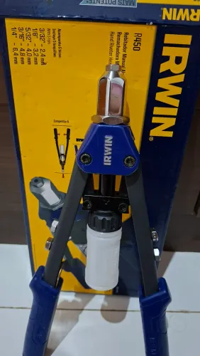 Alicate ribitadeira profissional manual IRWIN 