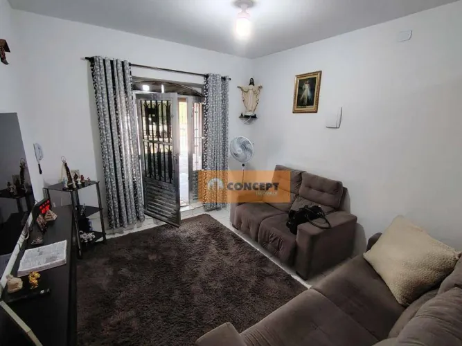 Casa com 1 dormitório para alugar, 216 m² por R$ 1.573,00/mês - Vila Maluf - Suzano/SP