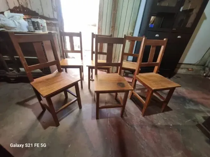 Conjunto Cadeiras Rústicas