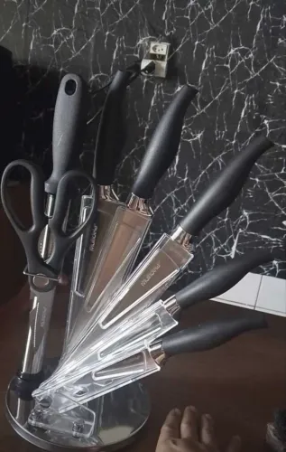 Kit de facas inox 8 peças