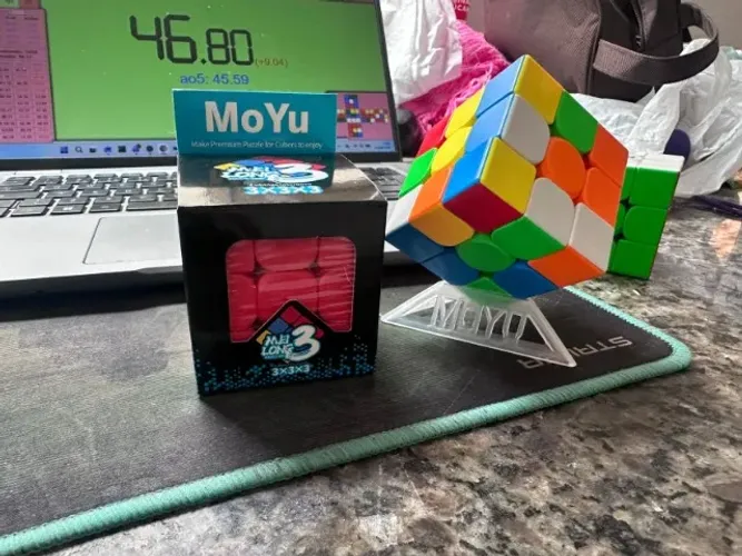 Cubo Mágico Profissional MoYu 3x3x3 - Alta Performance!