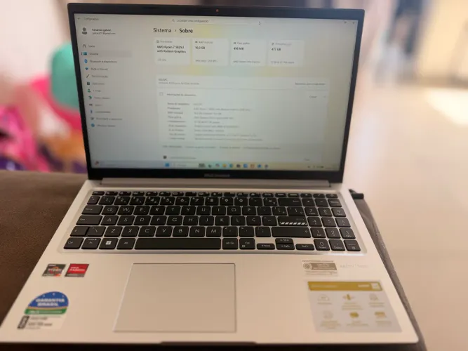Notebook ASUS Vivobook 15