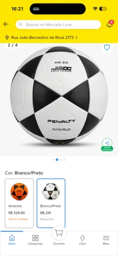 Bola Futevôlei Penalty