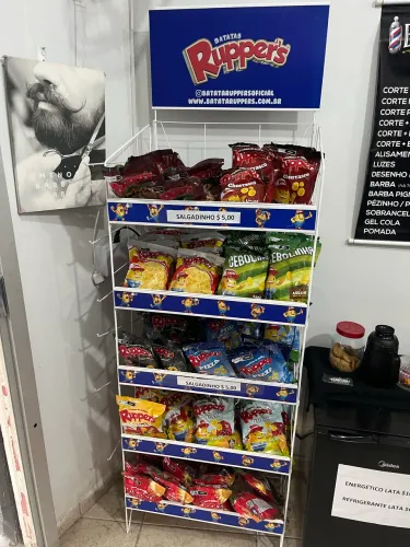 Expositor de salgadinhos