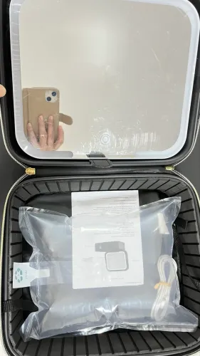 Maleta Case de Maquiagem com Espelho LED e Divisórias - Original Avon novo na caixa