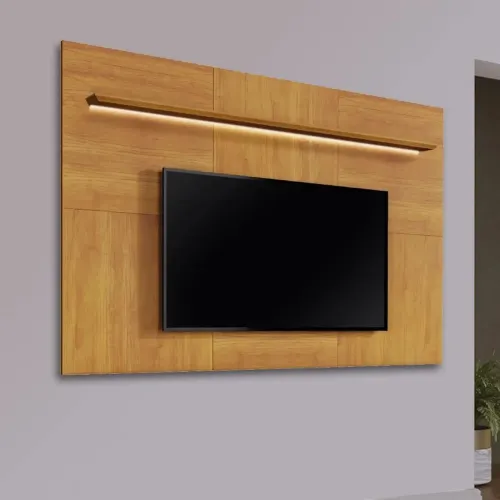 ? PAINEL NÁPOLES 1,80M | TV ATÉ 75" | LED | 1 PRATELEIRA | MAVÁULAR