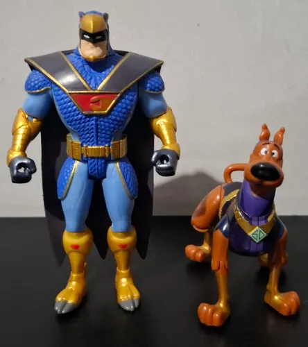 Scooby Doo Falcão e Scooby Doo Bonecos Originais Hanna Barbera