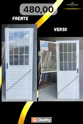 PORTA DE ALUMINIO