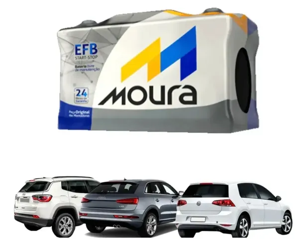 Bateria Moura EFB 72AH Stop Start 