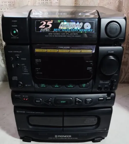 Som Pioneer Xr-p560f 25 Cds Bom Estado Não Liga P/ Arrumar LEIA O ANUNCIO