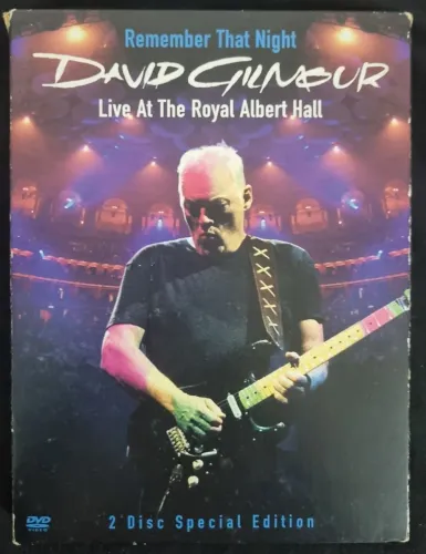 CD Duplo - David Gilmour - Remember That Night