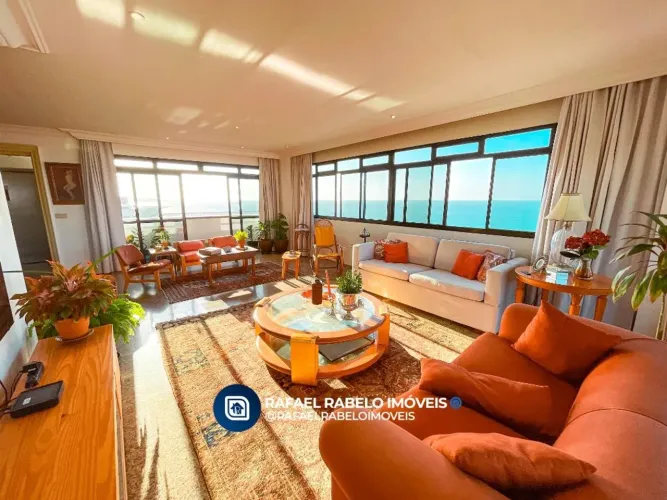 Apartamento com 3 dormitórios à venda, 195 m² por R$ 1.780.000,00 - Praia de Iracema - For