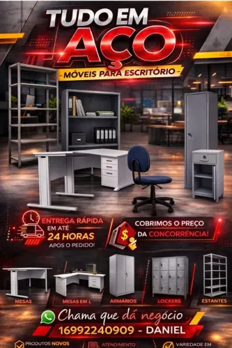 Móveis para escritório e residencial,direto da fábrica,entrega grátis para Ribeirão preto 