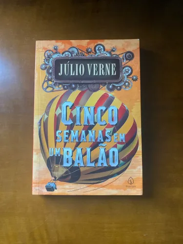 Livro: Cinco semanas em um balão
