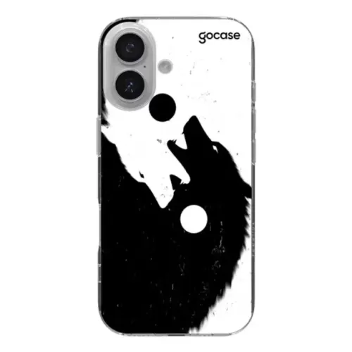 Capinha iPhone 17 - Wolf Yin Yang