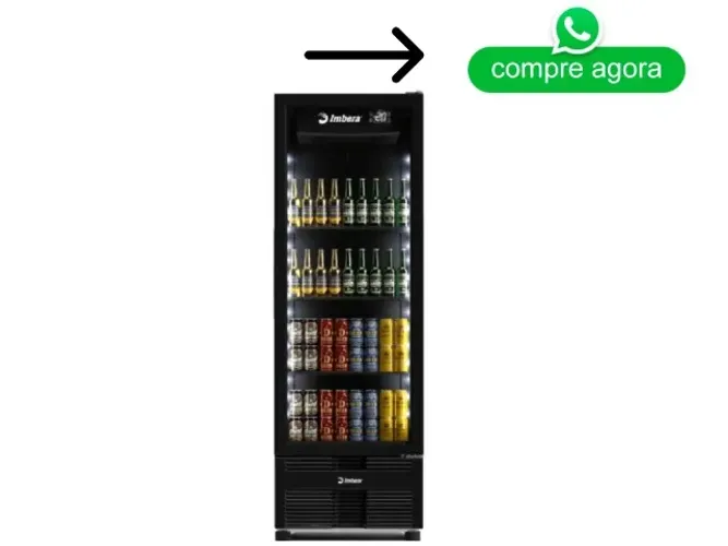 Cervejeira Porta de Vidro 569L Imbera