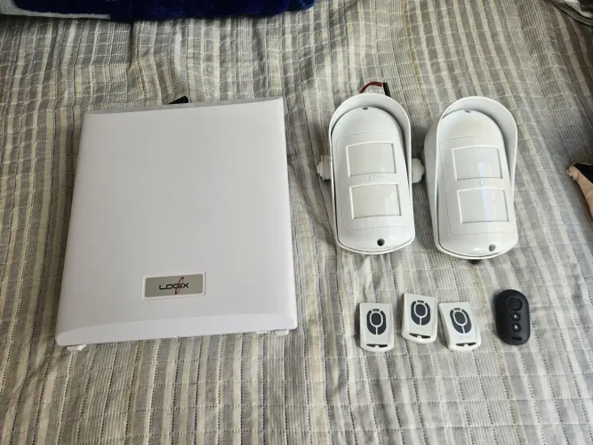 Kit Central de Alarme Logix (Ethernet/GPRS) + 2 Sensores Sulton + Bateria + Controles