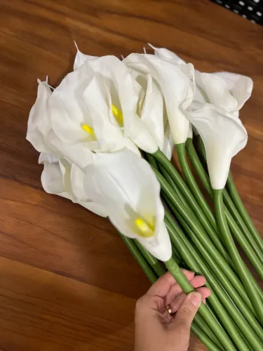 FLOR ARTIFICIAL COPO DE LEITE REALISTA