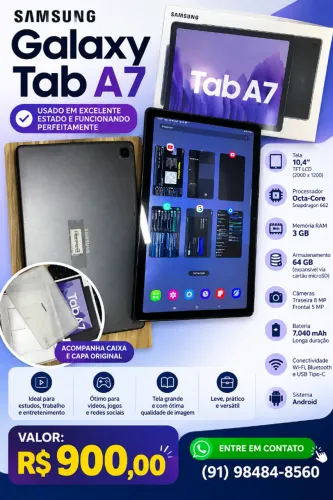 VENDO TABLET SAMSUNG GALAXY TAB A7!
