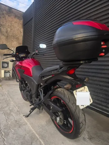 ? HONDA CB 500X 2014 - VERMELHA | PNEUS NOVOS!